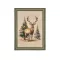 Konyharuha 50x70cm, pamut, Bosco incantato, szarvas
