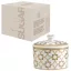 Pozzi Milano - Porcelán cukortartó 300 ml – Déco mintával, díszdobozban