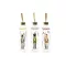Diótörő mintás üvegpalack arany kupakkal – 550 ml, 3 féle