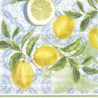   Citrus limon citromos szalvéta, 3 rétegű, 20 db/csomag, IHR