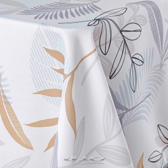   Miraline levél mintás szennytaszító asztalterítő, XL-es, 150x240 cm