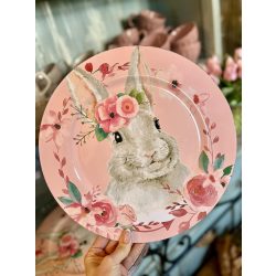 Húsvéti dekor tányér 'PINK'