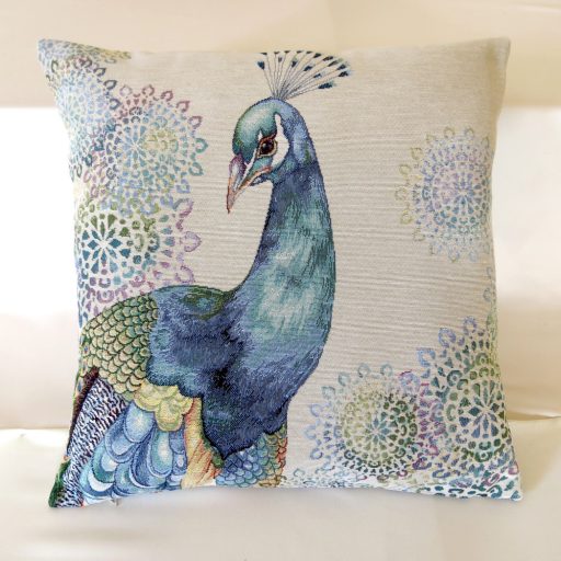 PÁVÁS PRÉMIUM GOBELIN DÍSZPÁRNA HUZAT 45x45 CM