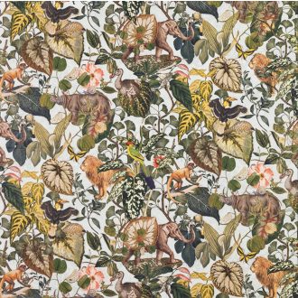   JUNGLE ÁLLATOS SZALVÉTA, 3 RÉTEGŰ, 20 DB/CSOMAG, HOME FASHION 33x33 CM