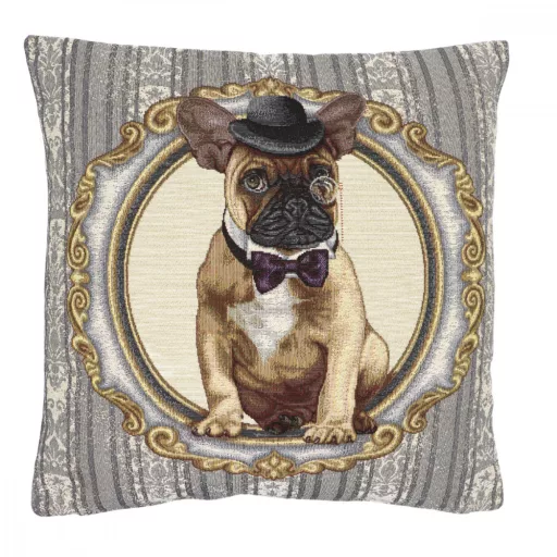 LORD FRANCIA BULLDOG PRÉMIUM DÍSZPÁRNA HUZAT 45X45 CM