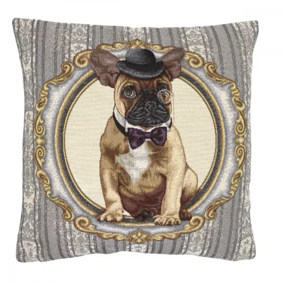 LORD FRANCIA BULLDOG PRÉMIUM DÍSZPÁRNA HUZAT 45X45 CM