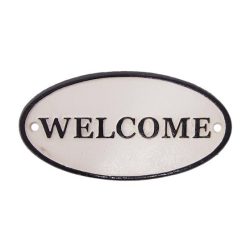 WELCOME tábla 