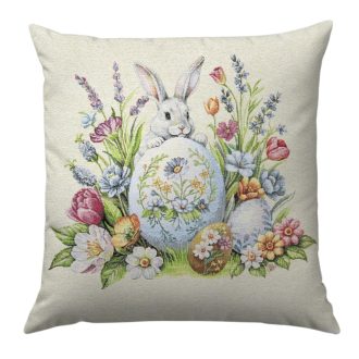 Húsvét a kertben (A) díszpárna huzat