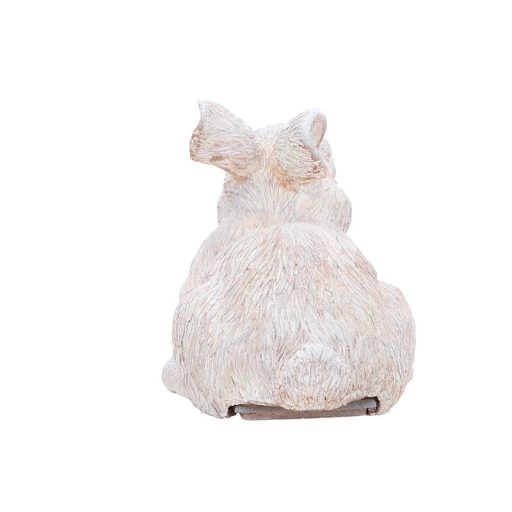 Nyuszi alakú polyresin kulcstartó, 11 x 7,55 cm