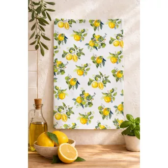 Lemon wreath citromos konyharuha 50x70 cm IHR