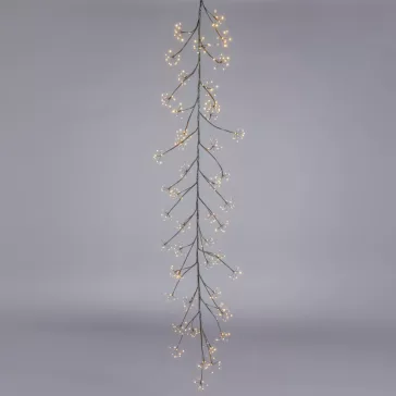 Ág, akasztós, 480 LED-es, IP44, melegfehér 180 cm