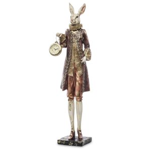 Nyúl figura órával 57 cm