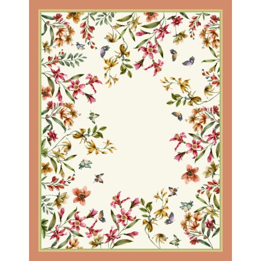 BELLA PILLANGÓS, VIRÁGOS 140X180 CM ASZTALTERÍTŐ