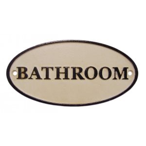 Bathroom tábla