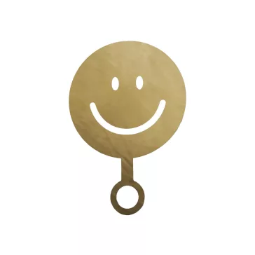 Kávé stencil SMILEY