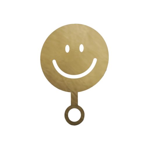 Kávé stencil SMILEY