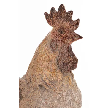 Kakas szobor – rusztikus kerti és otthoni dísz 44 cm