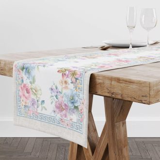 ATHENA VIRÁGOS ASZTALI FUTÓ, 45X140 CM