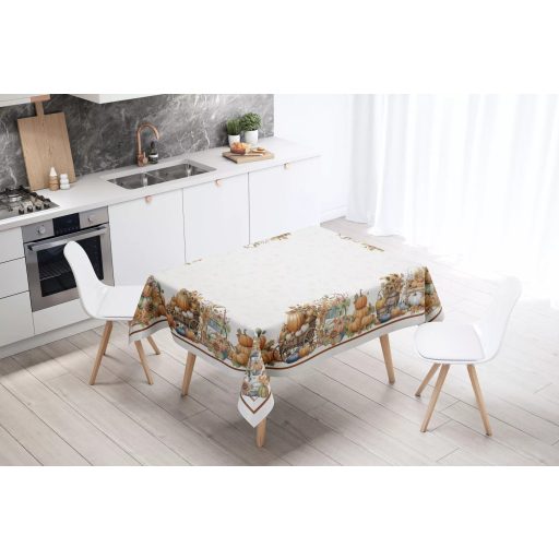 HARVEST ŐSZI TÖKÖS, LEVELES 140X180 CM ASZTALTERÍTŐ