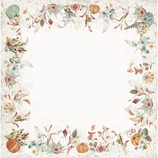 FALL ŐSZI TÖKÖS, FÜGÉS ASZTALTERÍTŐ, 100X100 CM