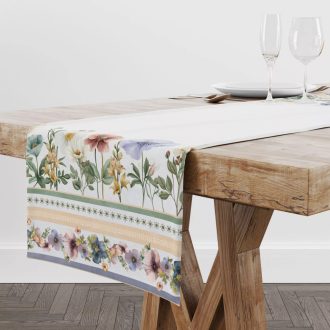 SALLY VIRÁGOS ASZTALI FUTÓ, 45X140 CM