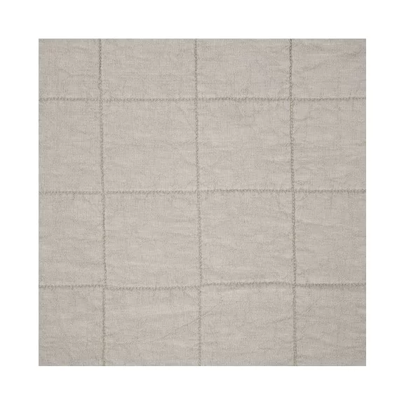 Prémium len-pamut steppelt ágytakaró – bézs – 180×260 / 240×260 cm