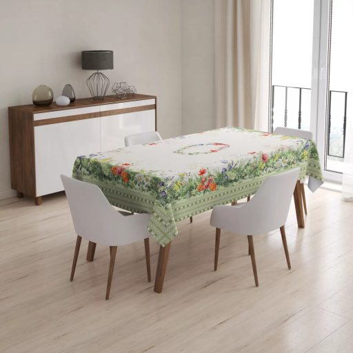 POPPY PIPACS MINTÁS VIRÁGOS 140X180 CM ASZTALTERÍTŐ