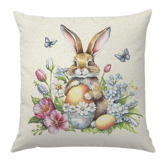 Húsvét a kertben (B) díszpárna huzat