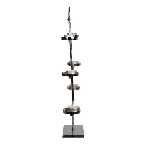Fém mécses tartó állvány 70 cm