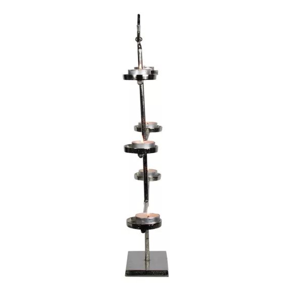 Fém mécses tartó állvány 70 cm