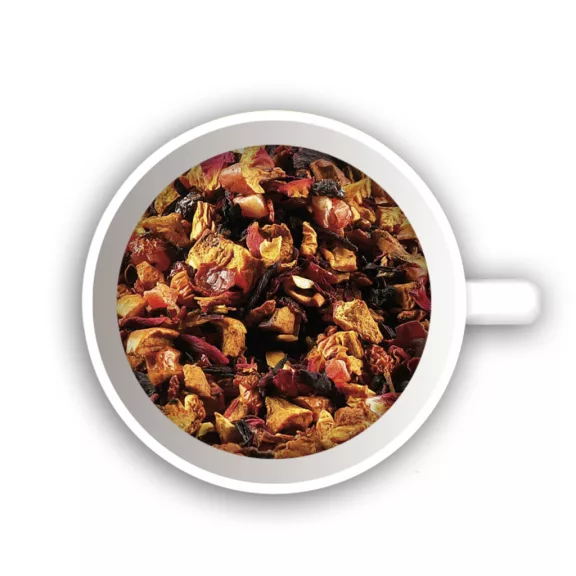 Vintage dobozos tea – Bíbor Est Fénye