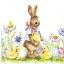 SWEET BUNNY HÚSVÉTI SZALVÉTA, 3 RÉTEGŰ, 20 DB/CSOMAG, HOME FASHION,33x33 cm
