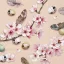 Beautiful sakura húsvéti szalvéta (barack színű), 3 rétegű, 20 db/csomag, IHR