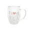 I LOVE TEA bögre