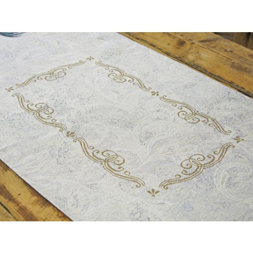 KAKASOS, VIRÁGOS SZÉLŰ PRÉMIUM GOBELIN NAGY FUTÓ TERÍTŐ 44x140 CM