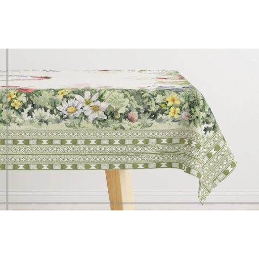 POPPY PIPACS MINTÁS VIRÁGOS 100X100 CM ASZTALTERÍTŐ