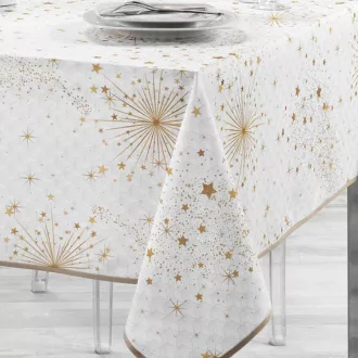   CSILLAG MINTÁS SZENNYTASZÍTÓ ASZTALTERÍTŐ, XL-ES, 150X300 CM