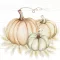 Pumpkin trio tökös szalvéta, 3 rétegű, 20 db/csomag, IHR