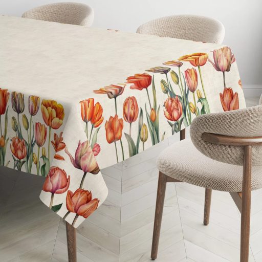 TULIP TULIPÁNOS 140X240 CM ASZTALTERÍTŐ
