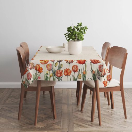 TULIP TULIPÁNOS 140X240 CM ASZTALTERÍTŐ