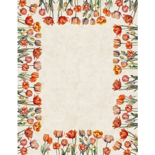 TULIP TULIPÁNOS 140X240 CM ASZTALTERÍTŐ