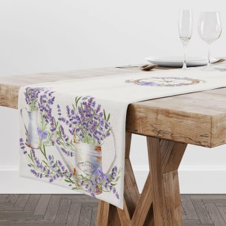 LAVANDER LEVENDULÁS ASZTALI FUTÓ, 45X140 CM