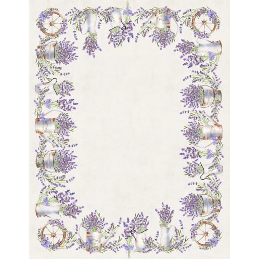 LAVANDER LEVENDULÁS 140X180 CM ASZTALTERÍTŐ