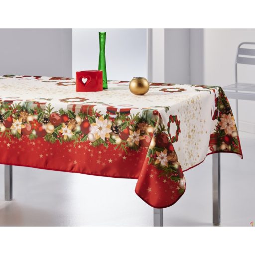 NOEL KARÁCSONYI SZENNYTASZÍTÓ ASZTALTERÍTŐ, XL-ES, 148X240 CM