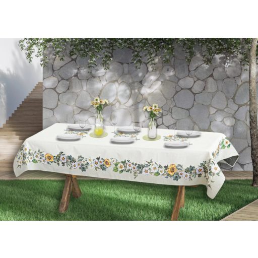 ÁRVÁCSKA VIRÁGOS ASZTALTERÍTŐ, L-ES, 137X180 CM