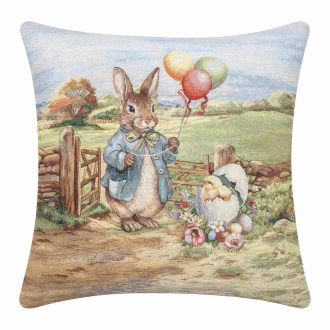 Farmhouse húsvéti nyuszi fiús díszpárna huzat