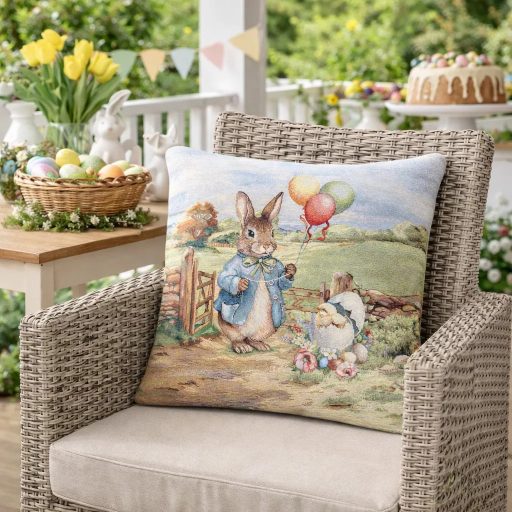 Farmhouse húsvéti nyuszi fiús díszpárna huzat