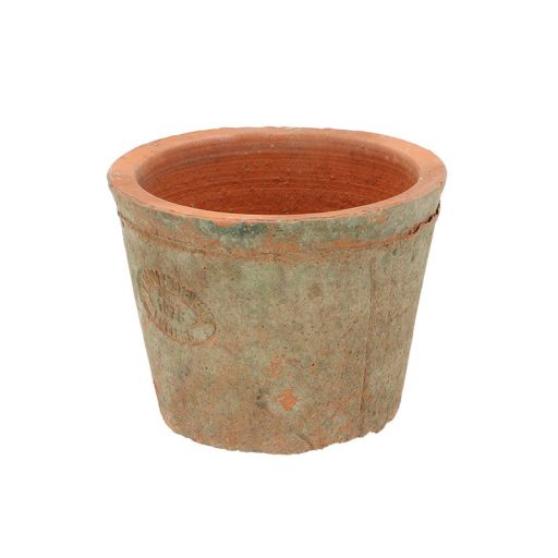 Terrakotta cserép, 9 cm átmérőjű