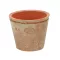 Terrakotta cserép, 12 cm átmérőjű