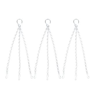 Lánc felakasztható virágkosárhoz, 3 db-os szett